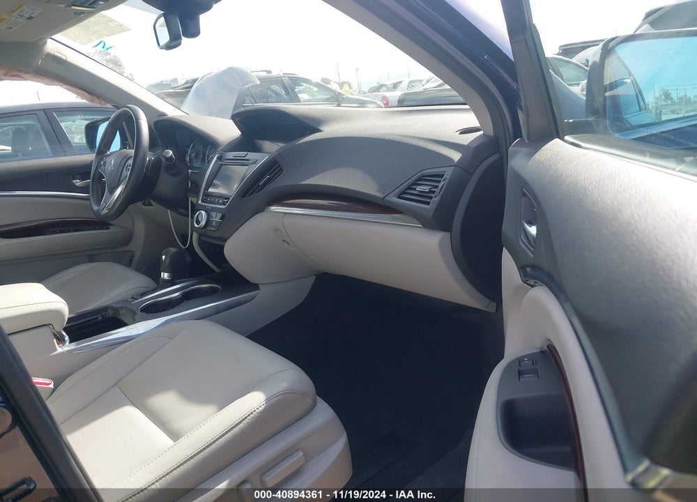 2014 ACURA MDX TECHNOLOGY PACKAGE VIN: 5FRYD4H44EB033774