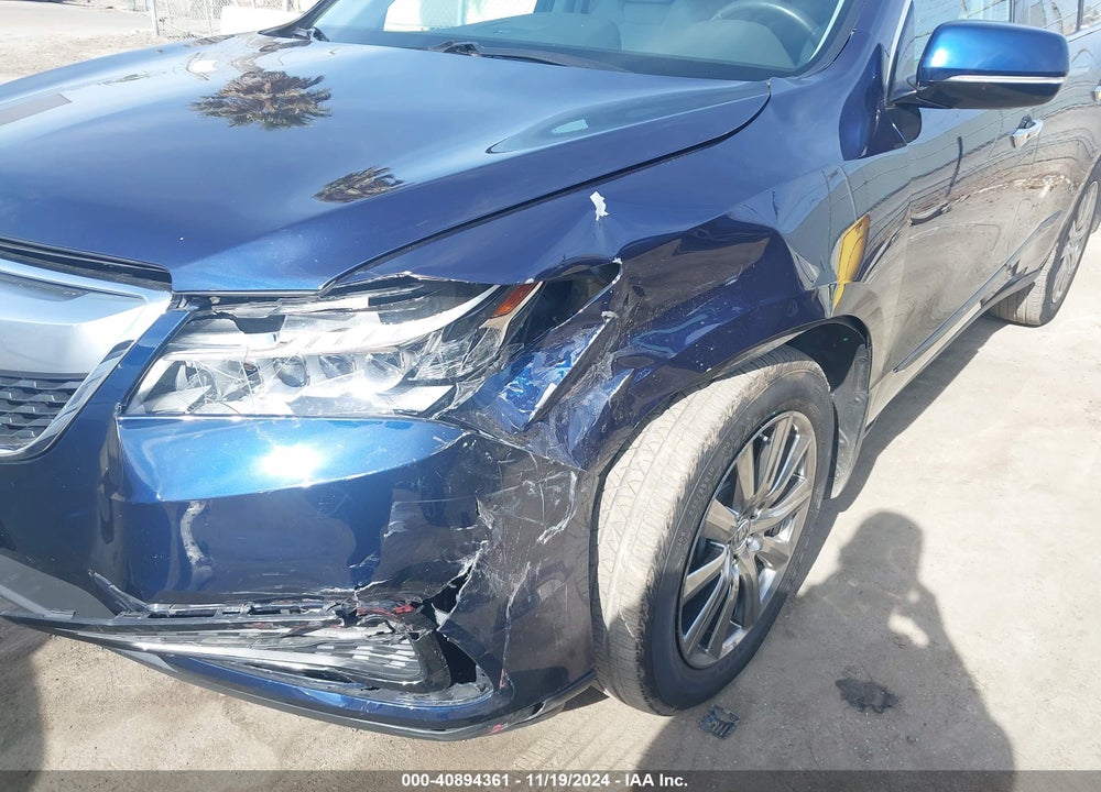 2014 ACURA MDX TECHNOLOGY PACKAGE VIN: 5FRYD4H44EB033774