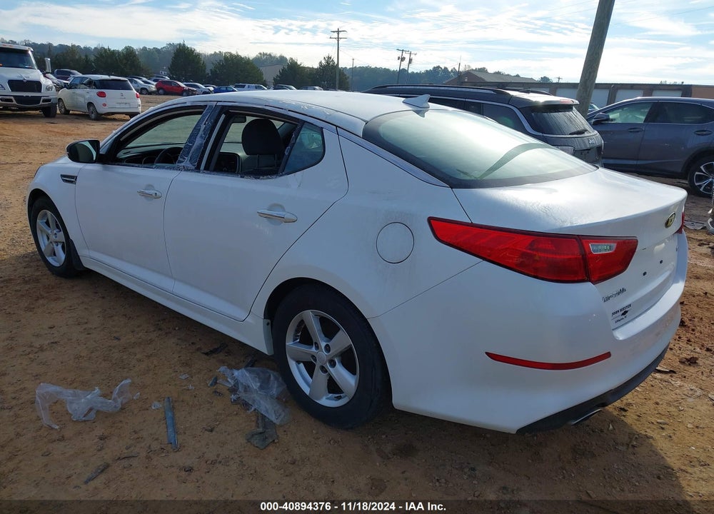 2015 KIA OPTIMA LX VIN: KNAGM4A77F5559575