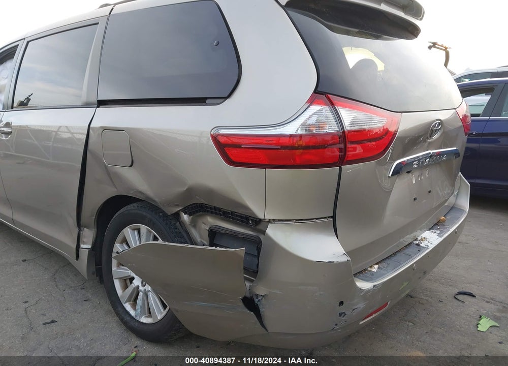 2017 TOYOTA SIENNA LIMITED PREMIUM 7 PASSENGER VIN: 5TDYZ3DC6HS768749