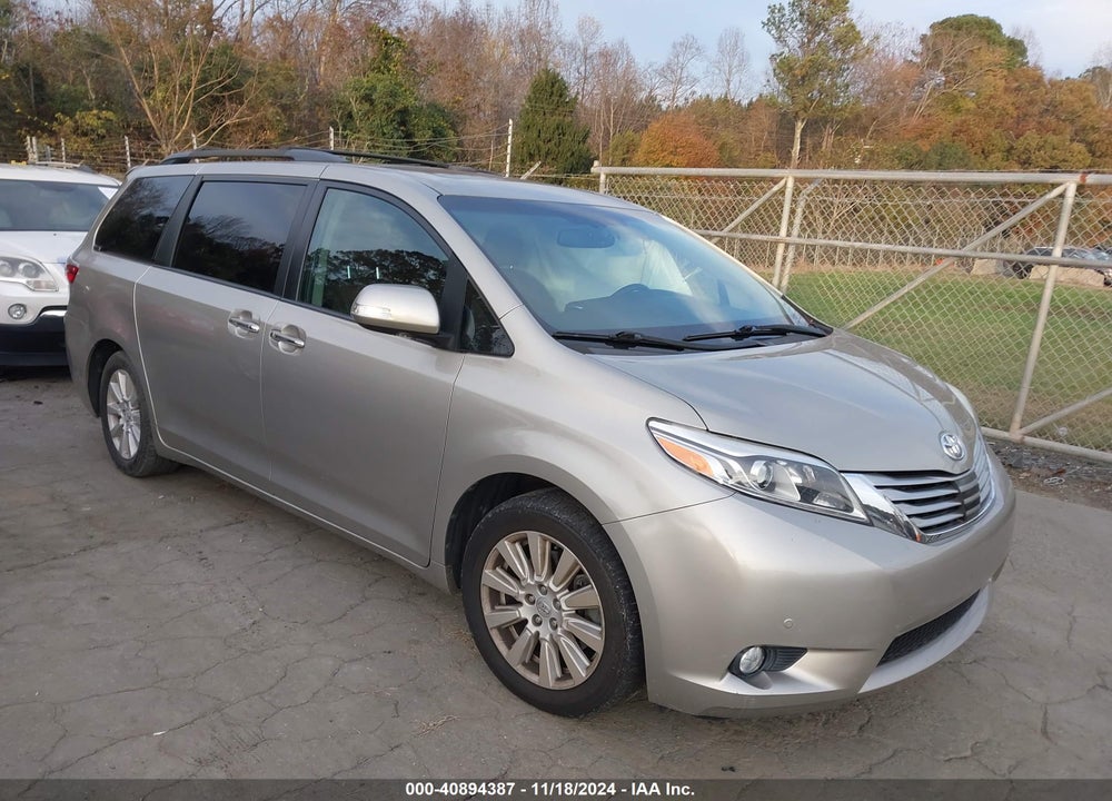 2017 TOYOTA SIENNA LIMITED PREMIUM 7 PASSENGER VIN: 5TDYZ3DC6HS768749