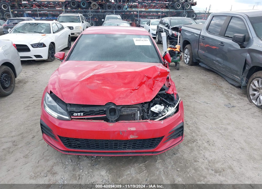 2018 VOLKSWAGEN GOLF GTI 2.0T AUTOBAHN/2.0T S/2.0T SE VIN: 3VW547AU0JM276114