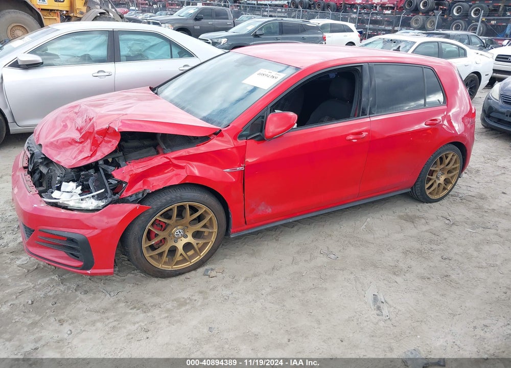2018 VOLKSWAGEN GOLF GTI 2.0T AUTOBAHN/2.0T S/2.0T SE VIN: 3VW547AU0JM276114