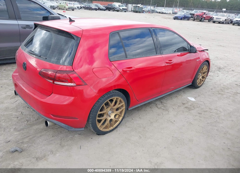 2018 VOLKSWAGEN GOLF GTI 2.0T AUTOBAHN/2.0T S/2.0T SE VIN: 3VW547AU0JM276114