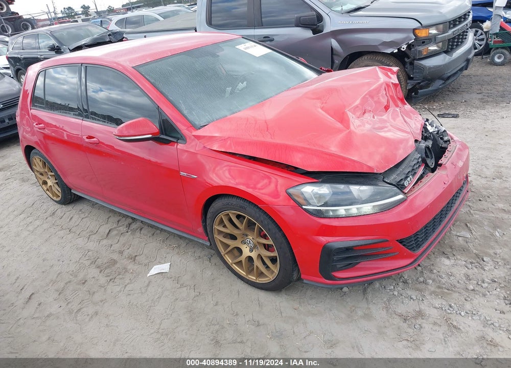 2018 VOLKSWAGEN GOLF GTI 2.0T AUTOBAHN/2.0T S/2.0T SE VIN: 3VW547AU0JM276114