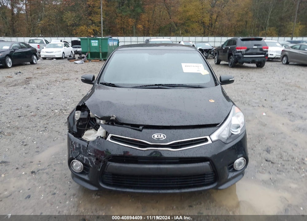 2016 KIA FORTE KOUP SX VIN: KNAFZ6A39G5576367