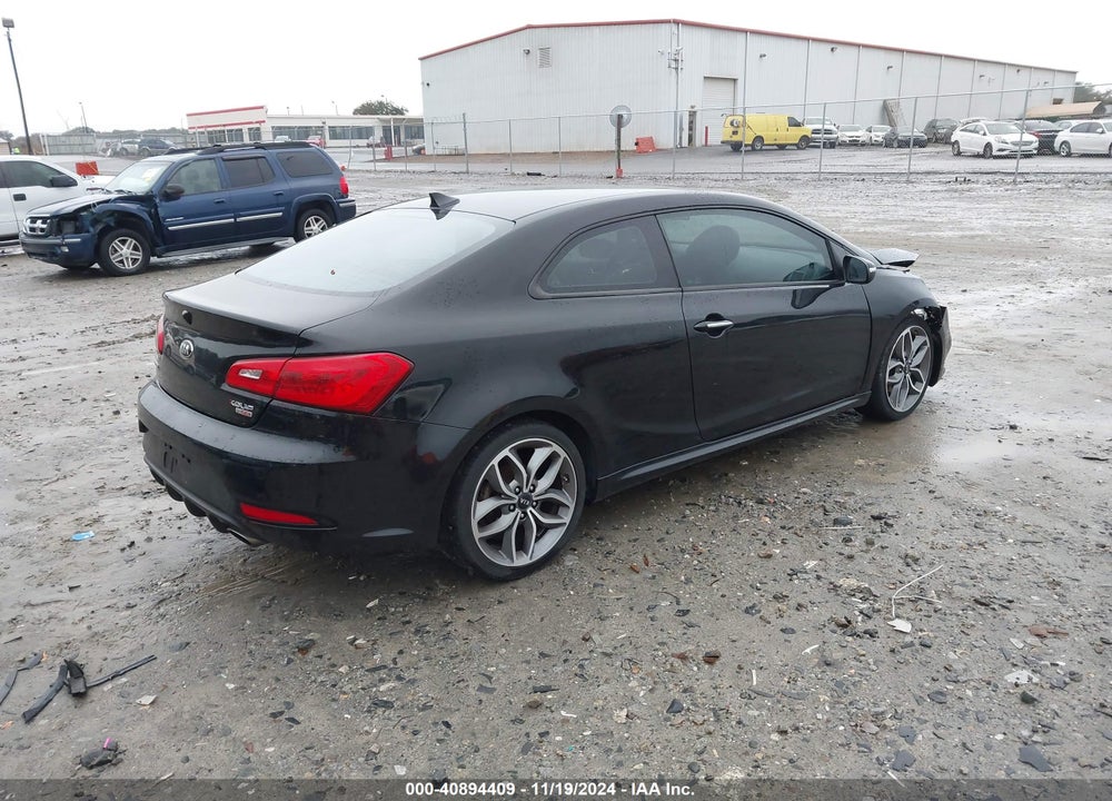 2016 KIA FORTE KOUP SX VIN: KNAFZ6A39G5576367