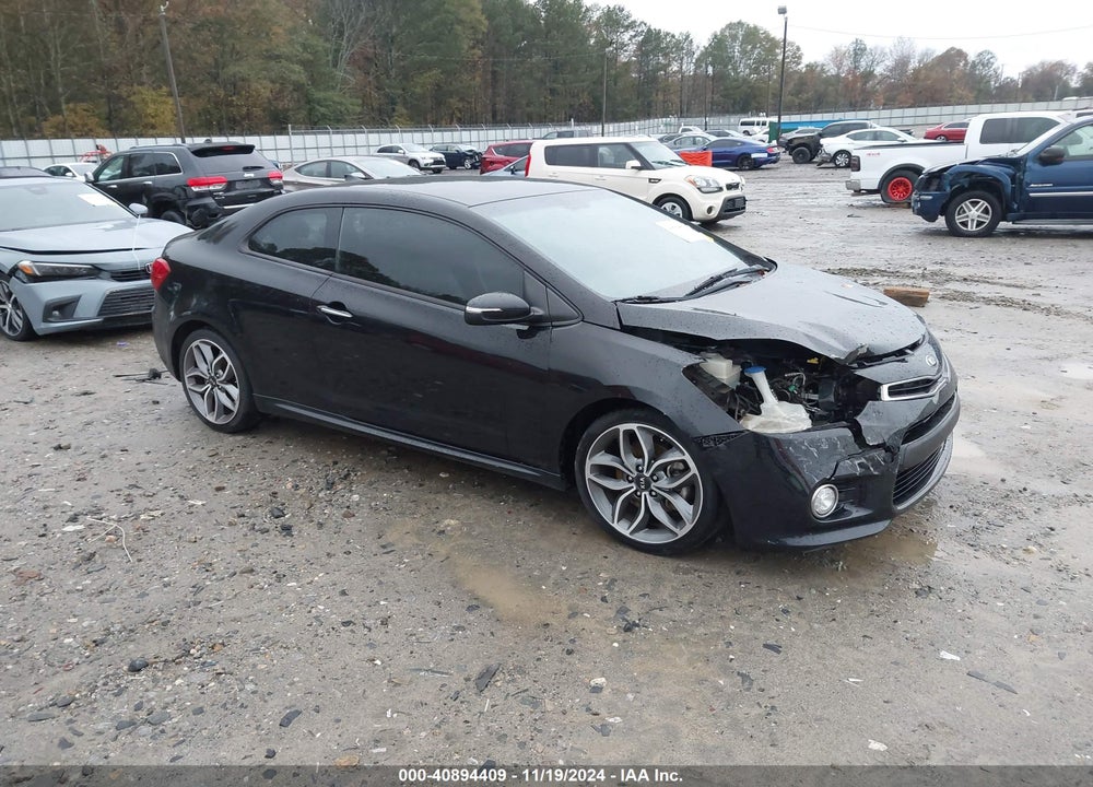 2016 KIA FORTE KOUP SX VIN: KNAFZ6A39G5576367