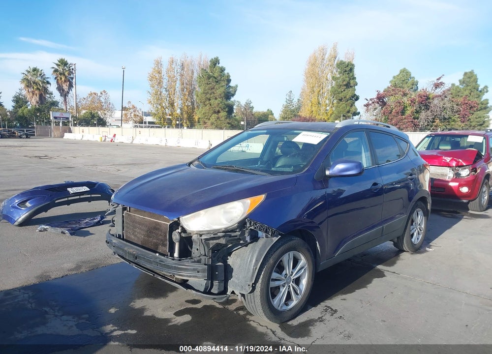 2010 HYUNDAI TUCSON GLS VIN: KM8JU3AC9AU056527