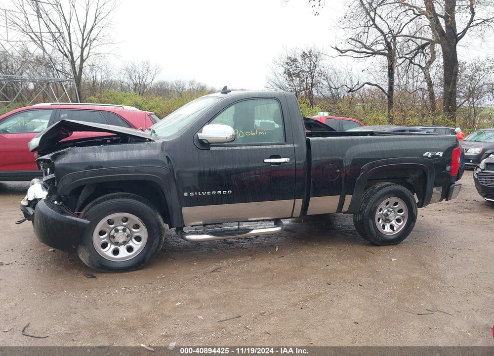2009 CHEVROLET SILVERADO 1500 WORK TRUCK VIN: 1GCEK14039Z175688
