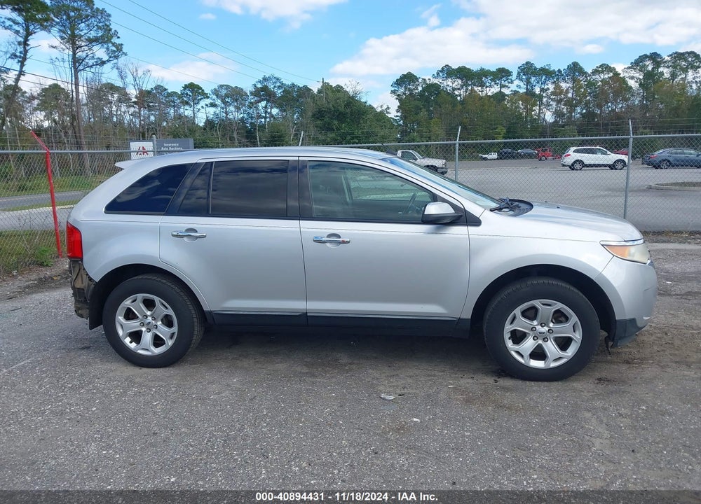 2011 FORD EDGE SEL VIN: 2FMDK3JC5BBA88627