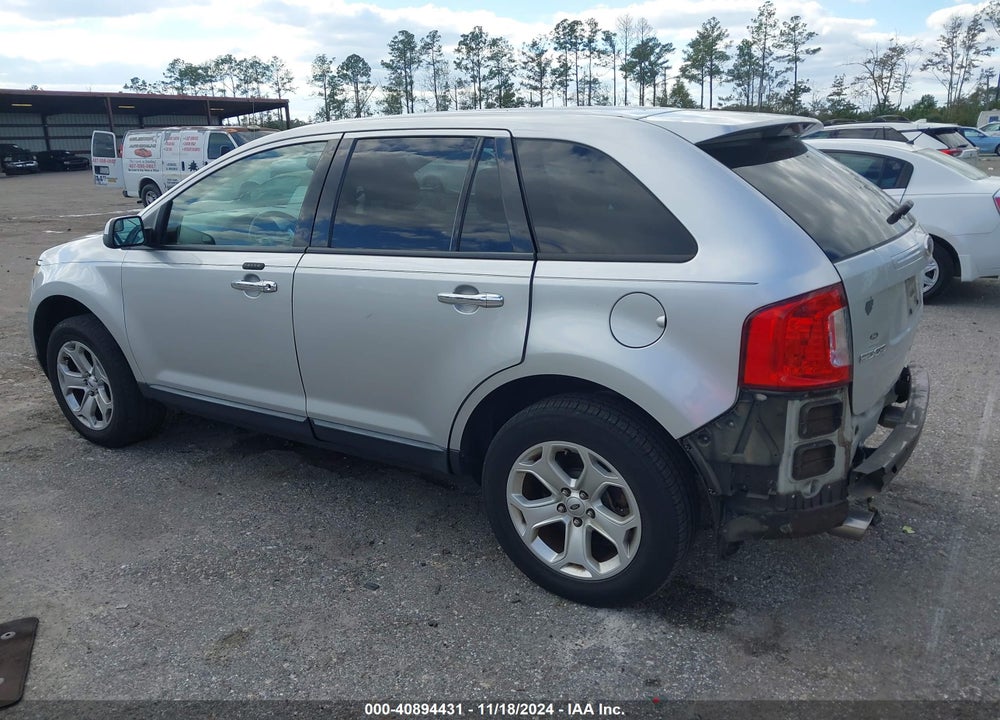 2011 FORD EDGE SEL VIN: 2FMDK3JC5BBA88627
