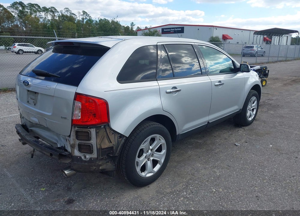 2011 FORD EDGE SEL VIN: 2FMDK3JC5BBA88627