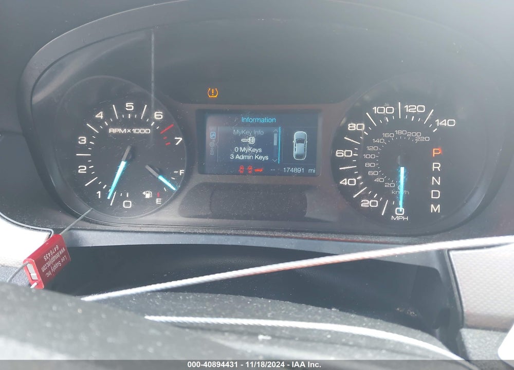 2011 FORD EDGE SEL VIN: 2FMDK3JC5BBA88627