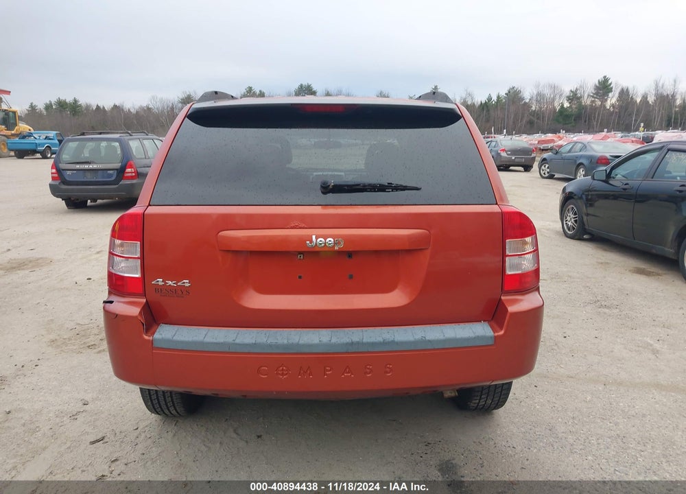 2008 JEEP COMPASS SPORT VIN: 1J8FF47W58D714522