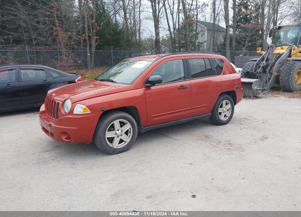 2008 JEEP COMPASS SPORT VIN: 1J8FF47W58D714522