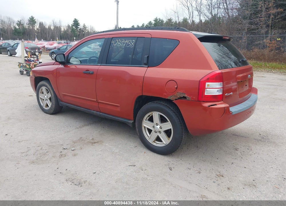 2008 JEEP COMPASS SPORT VIN: 1J8FF47W58D714522