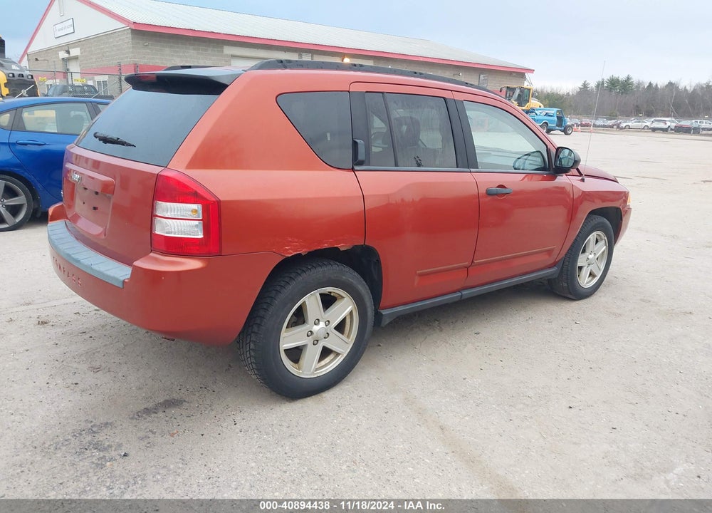 2008 JEEP COMPASS SPORT VIN: 1J8FF47W58D714522