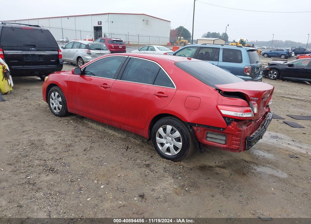 2011 TOYOTA CAMRY LE VIN: 4T1BF3EK5BU633457