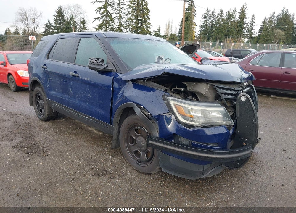 2016 FORD UTILITY POLICE INTERCEPTOR VIN: 1FM5K8ARXGGA48520