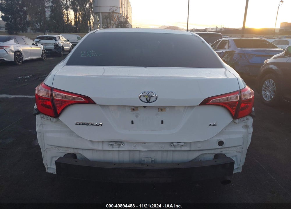2019 TOYOTA COROLLA LE VIN: 5YFBURHE1KP925946