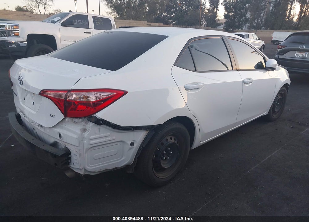 2019 TOYOTA COROLLA LE VIN: 5YFBURHE1KP925946