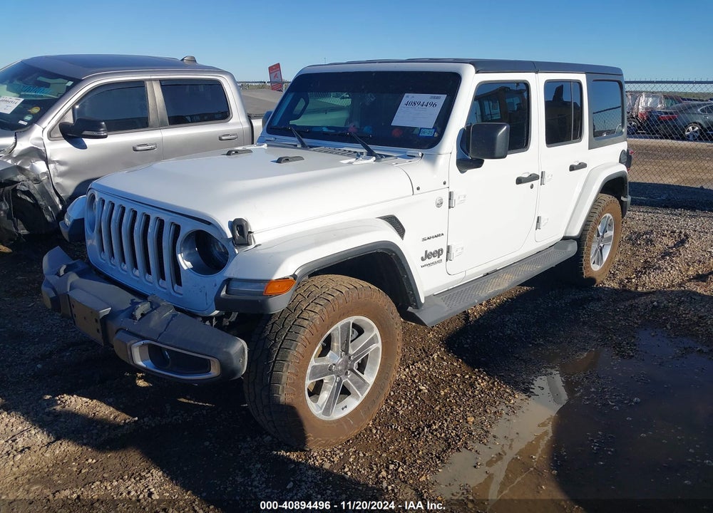 2018 JEEP WRANGLER UNLIMITED SAHARA 4X4 VIN: 1C4HJXEG6JW193414