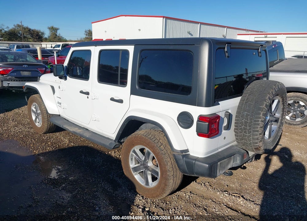 2018 JEEP WRANGLER UNLIMITED SAHARA 4X4 VIN: 1C4HJXEG6JW193414