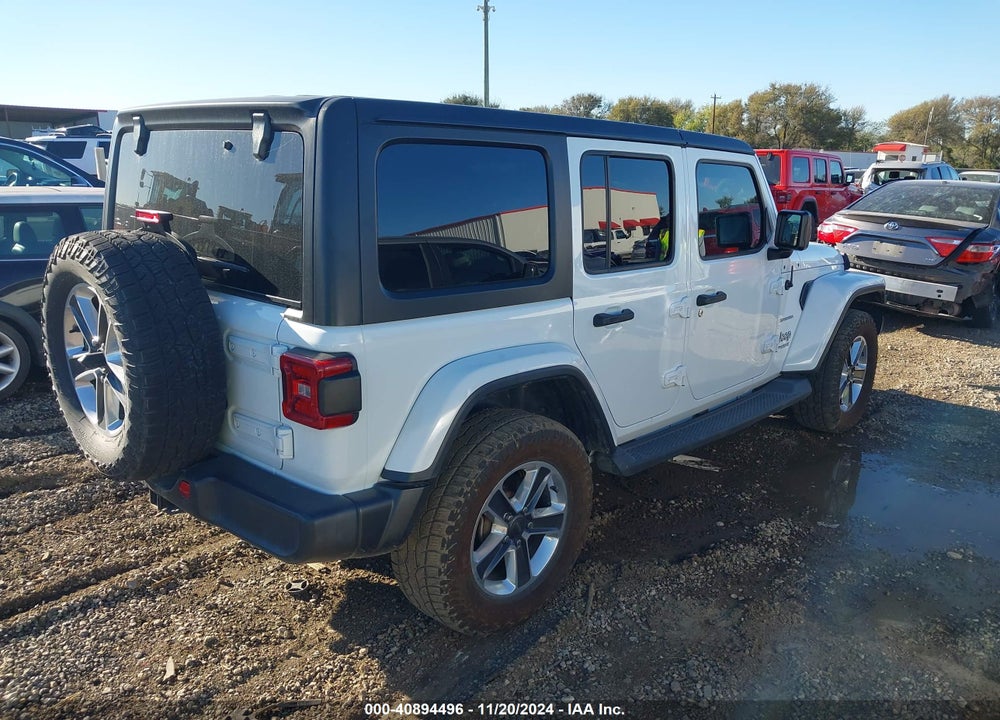 2018 JEEP WRANGLER UNLIMITED SAHARA 4X4 VIN: 1C4HJXEG6JW193414