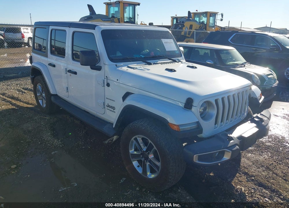 2018 JEEP WRANGLER UNLIMITED SAHARA 4X4 VIN: 1C4HJXEG6JW193414