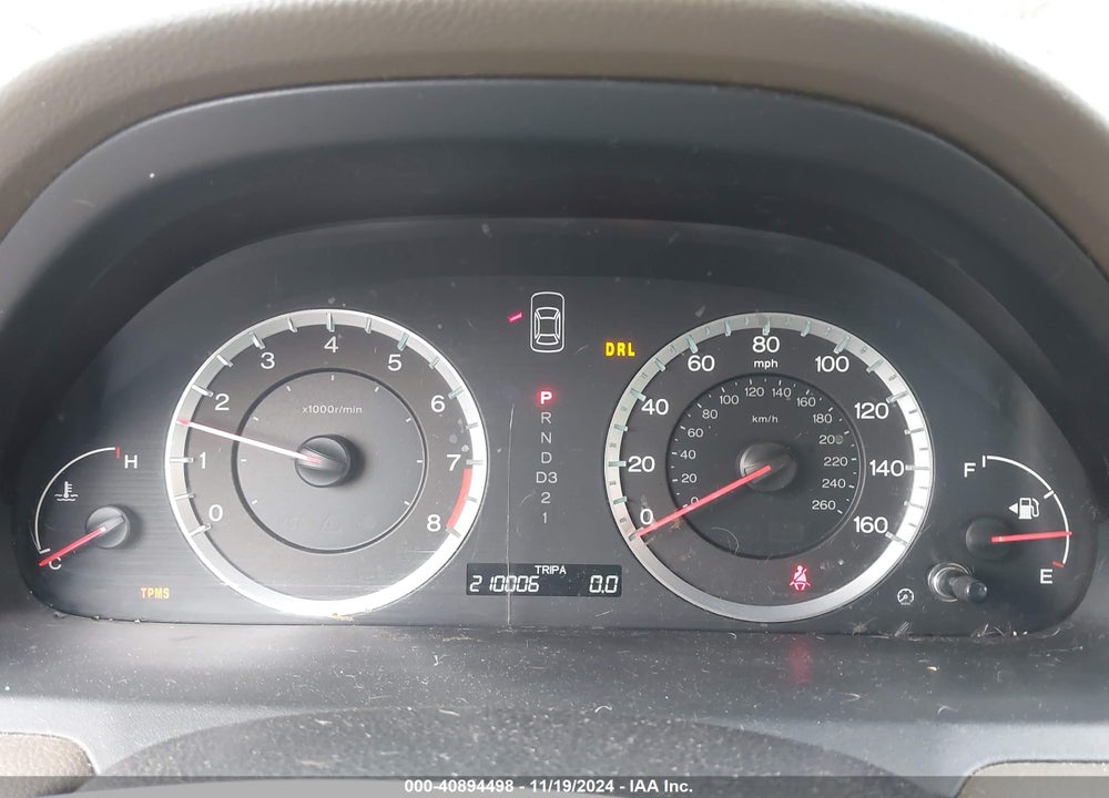 2009 HONDA ACCORD 2.4 EX-L VIN: 1HGCP26859A071835