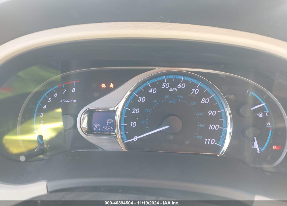 2011 TOYOTA SIENNA XLE LIMITED VIN: 5TDYK3DC8BS048431