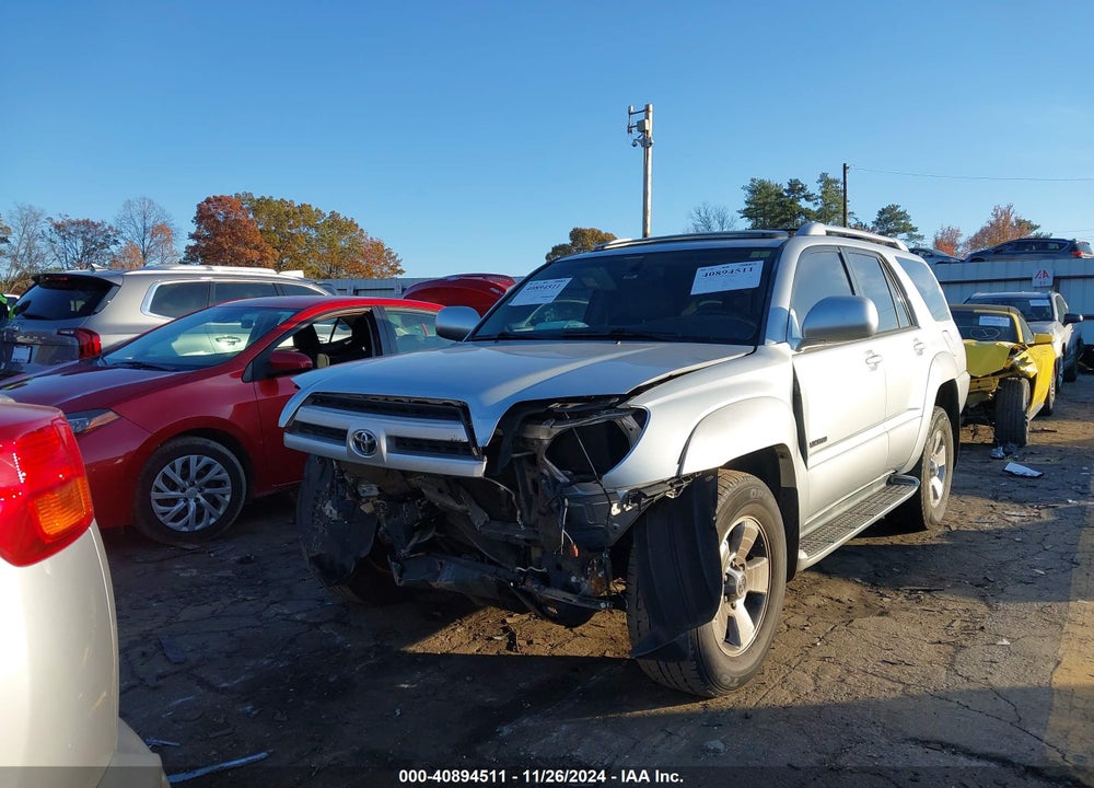 2003 TOYOTA 4RUNNER LIMITED V6 VIN: JTEZU17R830005646