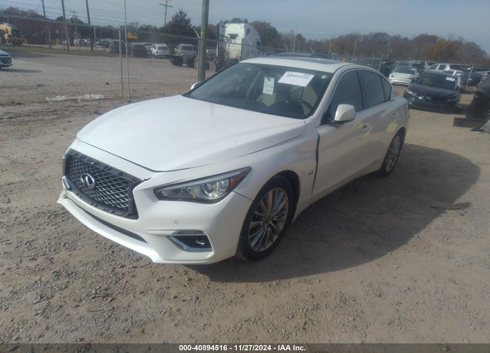 2020 INFINITI Q50 LUXE AWD VIN: JN1EV7AR5LM252369