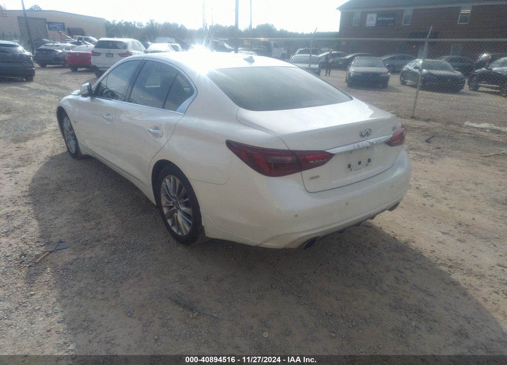 2020 INFINITI Q50 LUXE AWD VIN: JN1EV7AR5LM252369