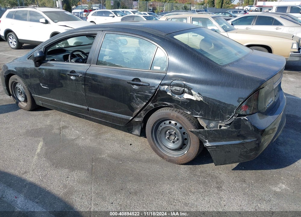 2009 HONDA CIVIC LX VIN: 2HGFA16549H368417