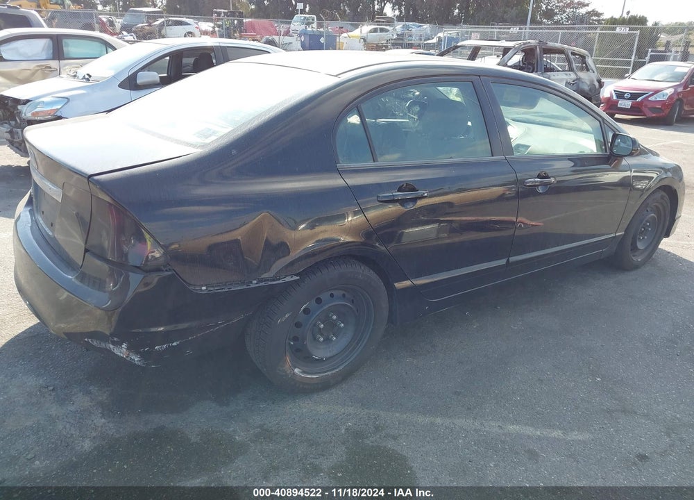 2009 HONDA CIVIC LX VIN: 2HGFA16549H368417