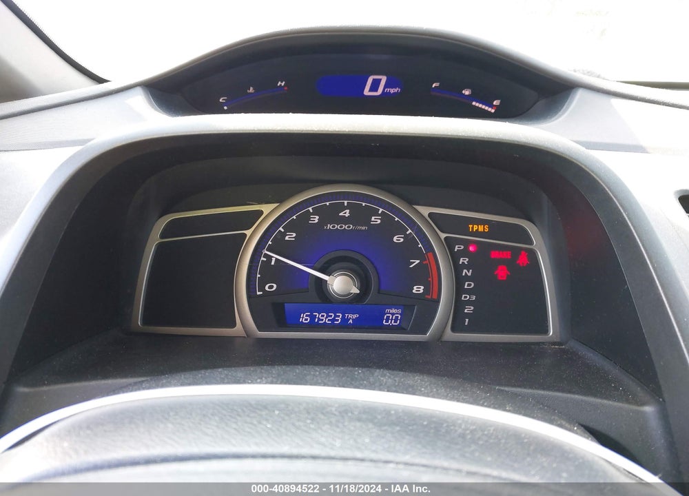 2009 HONDA CIVIC LX VIN: 2HGFA16549H368417