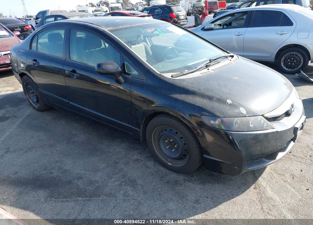 2009 HONDA CIVIC LX VIN: 2HGFA16549H368417