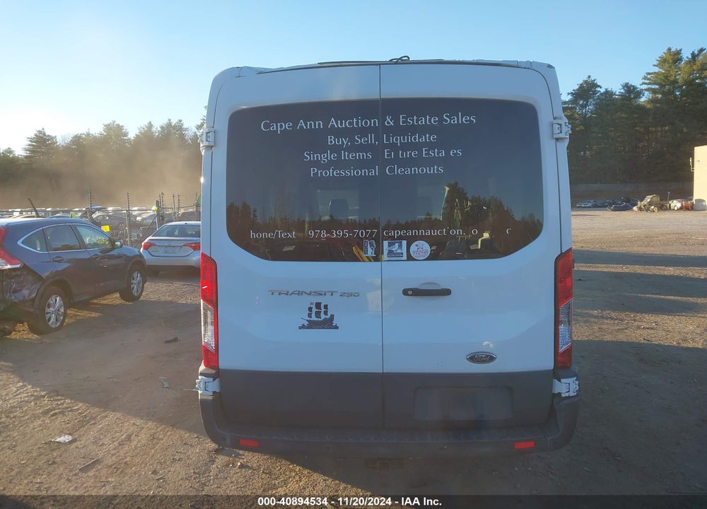 2018 FORD TRANSIT-250 VIN: 1FTYR1CMXJKA83181