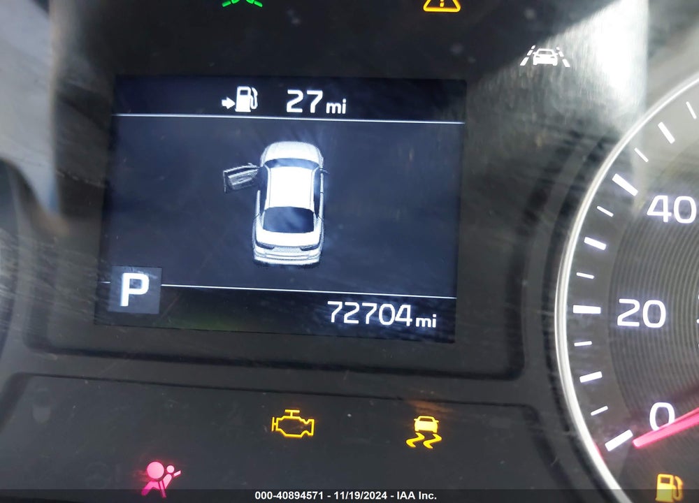 2019 KIA OPTIMA LX VIN: 5XXGT4L34KG321429