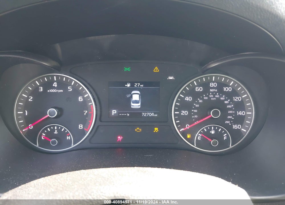 2019 KIA OPTIMA LX VIN: 5XXGT4L34KG321429