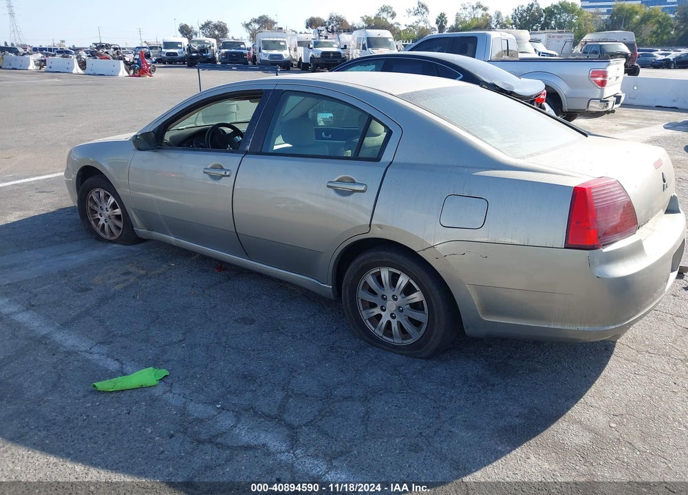 2008 MITSUBISHI GALANT ES VIN: 4A3AB36F48E013986