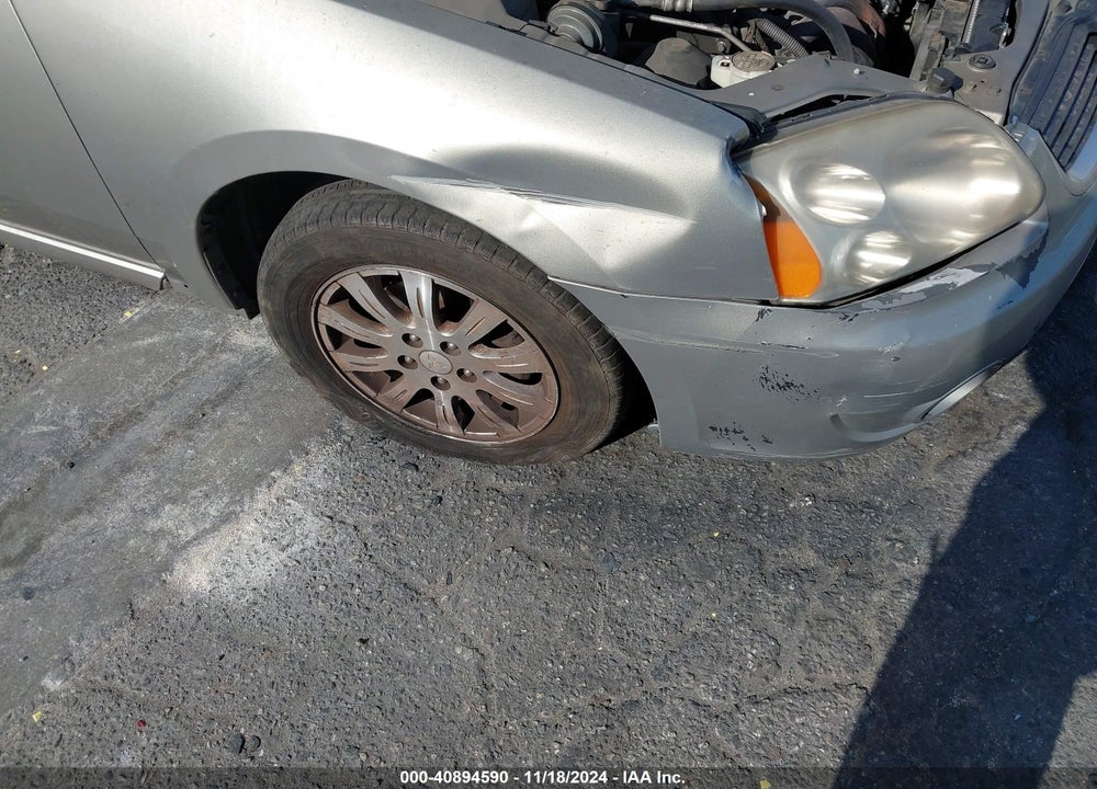 2008 MITSUBISHI GALANT ES VIN: 4A3AB36F48E013986