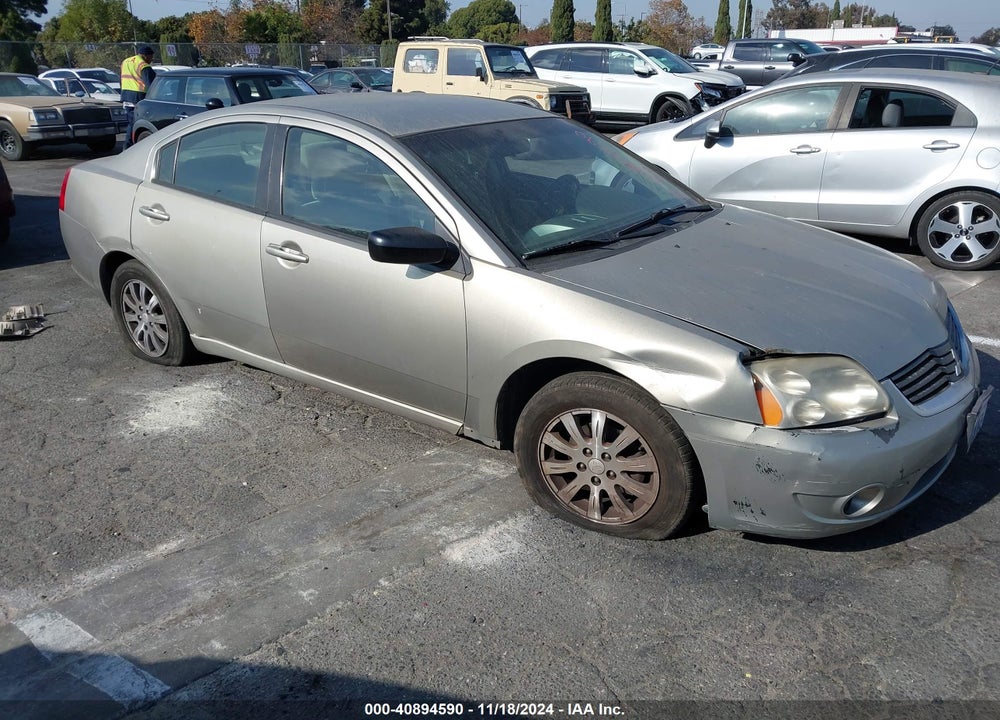 2008 MITSUBISHI GALANT ES VIN: 4A3AB36F48E013986