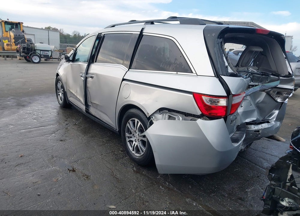 2011 HONDA ODYSSEY EX-L VIN: 5FNRL5H6XBB088483
