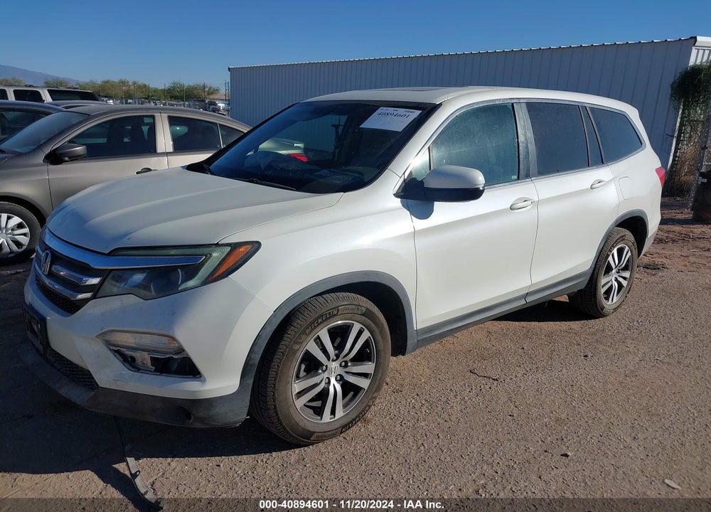 2016 HONDA PILOT EX-L VIN: 5FNYF6H75GB092630