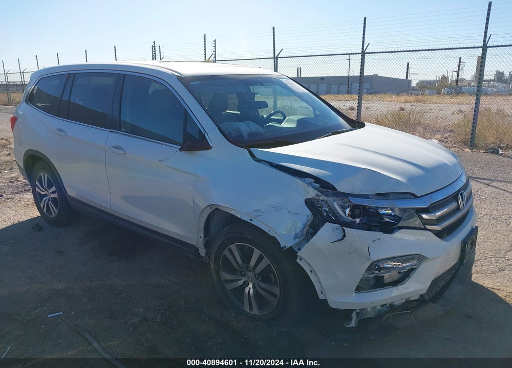 2016 HONDA PILOT EX-L VIN: 5FNYF6H75GB092630