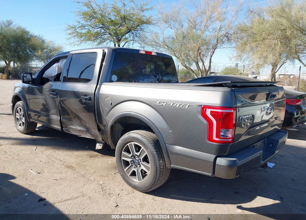 2016 FORD F-150 XLT VIN: 1FTEW1CPXGKF53255