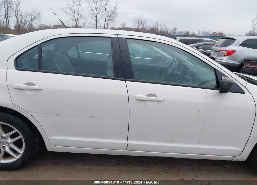 2012 FORD FUSION S VIN: 3FAHP0GA3CR104845